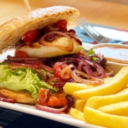 Grillkäse-Burger