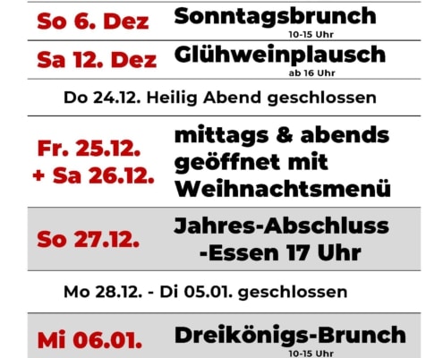 Aktionen im Engel Buch im November und Dezember